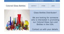 Desktop Screenshot of coloredbottles.com